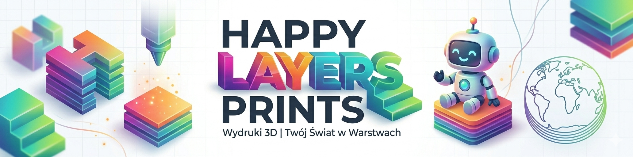 Happy Layers Prints — Precyzyjny Druk 3D